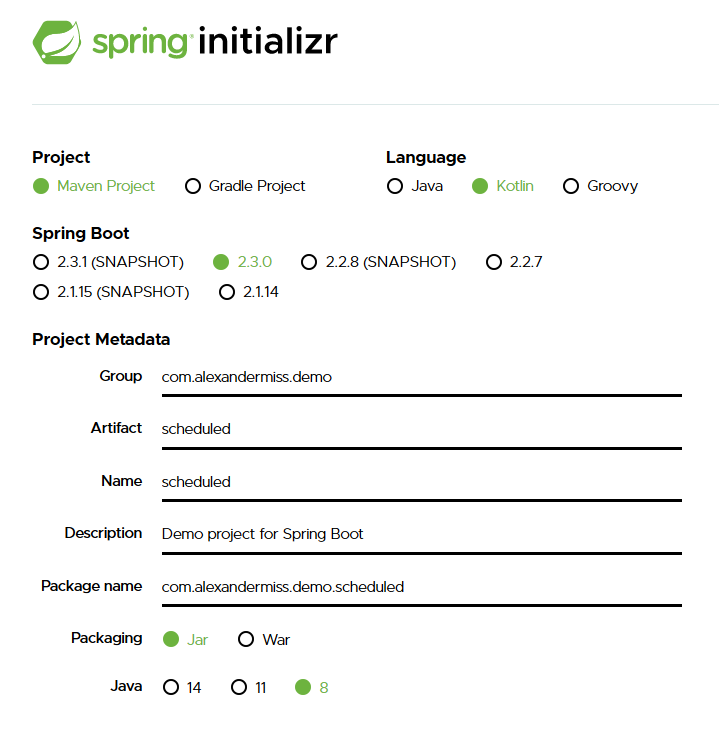 Spring Boot: Cómo crear un Scheduled en Kotlin