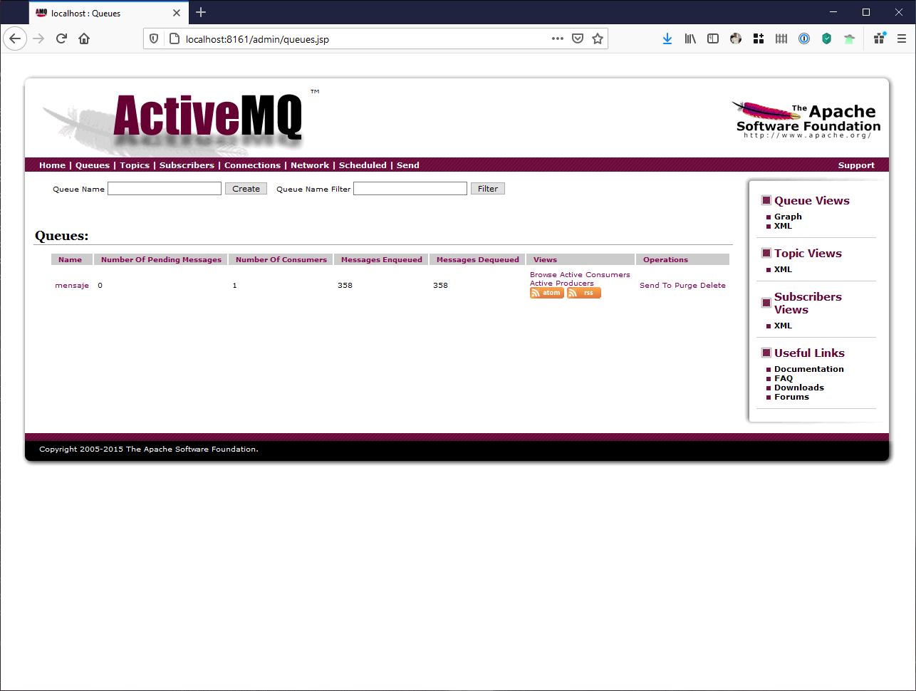 Spring Boot: JMS con ActiveMQ